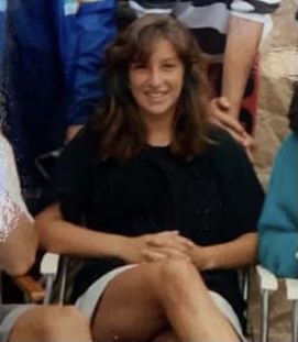 Me at 14 - thinking I was fat.